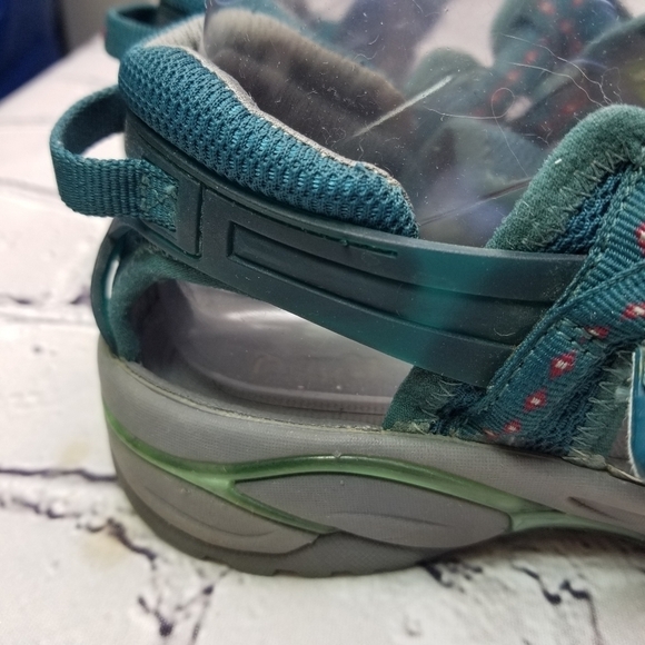 Ahnu Lagunitas teal hiking water shoes - Picture 9 of 13